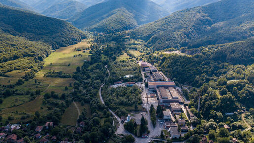 Marmorfabrik in Bulgarien