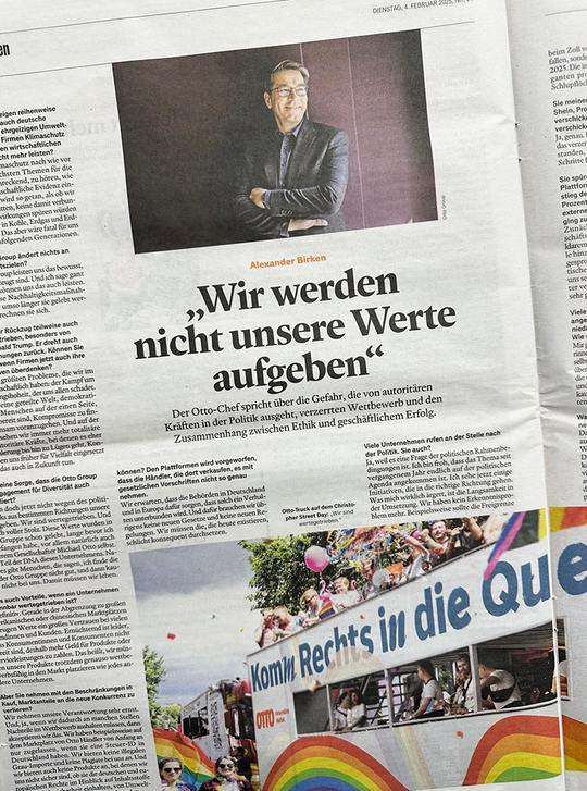 Interview mit Alexander Birken im Handelsblatt